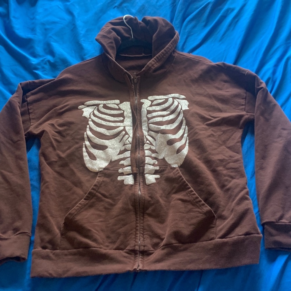 Brown Skeleton jacket